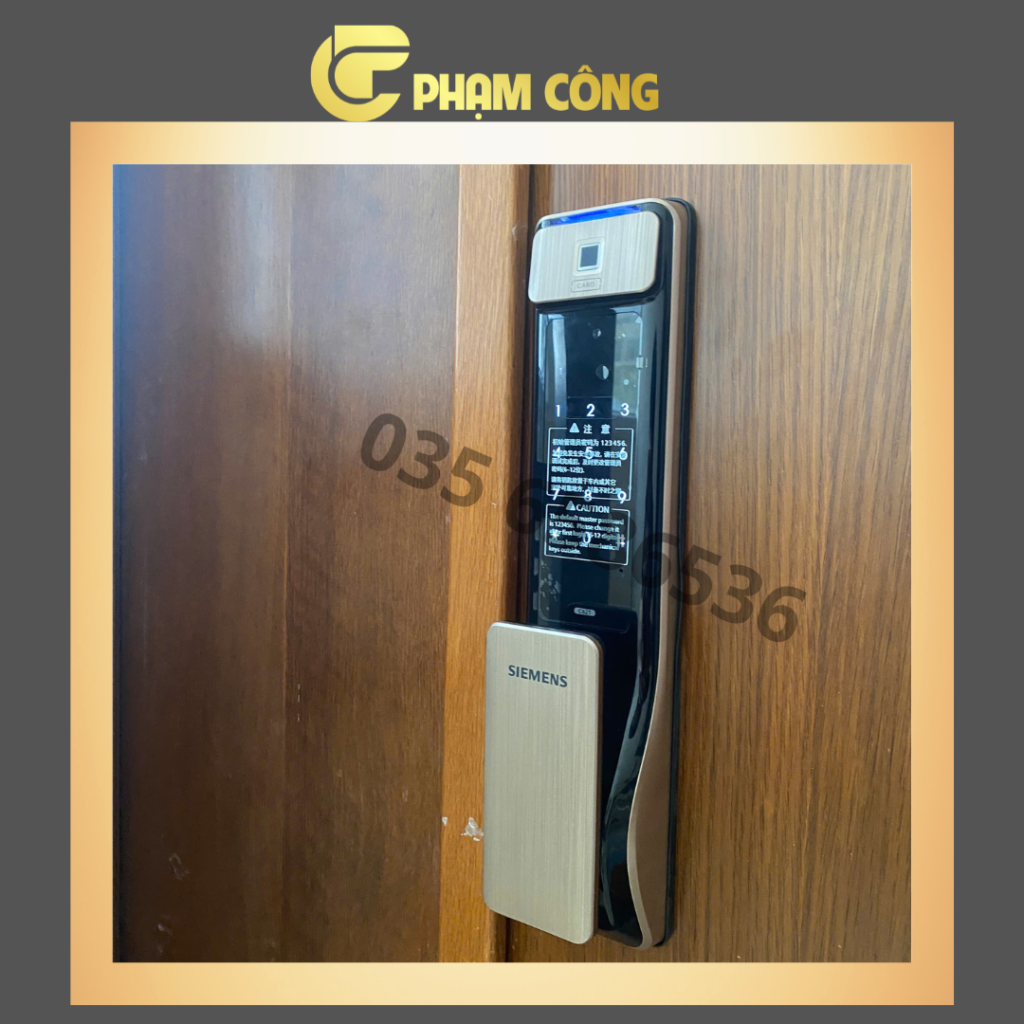 KHÓA VÂN TAY SIEMENS C621 SILVER 10