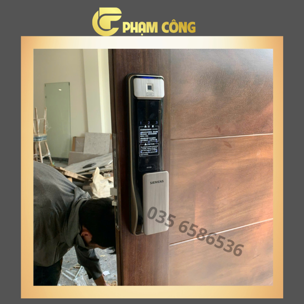 KHÓA VÂN TAY SIEMENS C621 SILVER 13