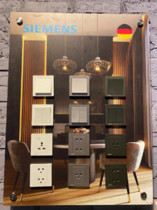 Công tắc ổ cắm Siemens Arina