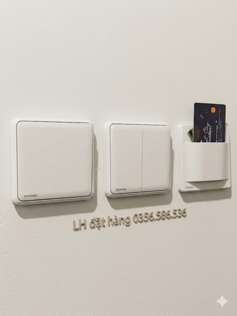 Công Tắc Siemens Seata Trắng