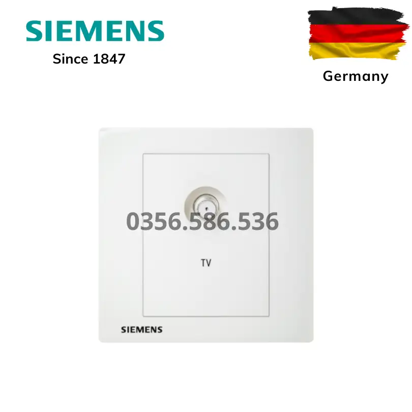 Ổ Cắm Tivi Có Kết nối băng thông rộng Siemens RELFA