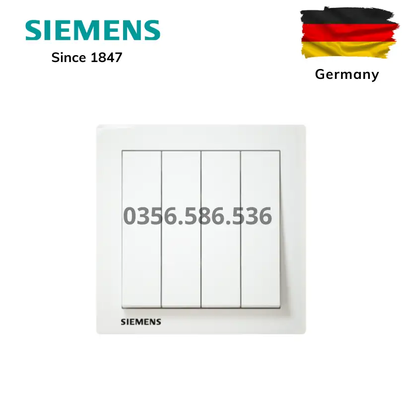 Công Tắc Bốn 1 Chiều Siemens RELFA