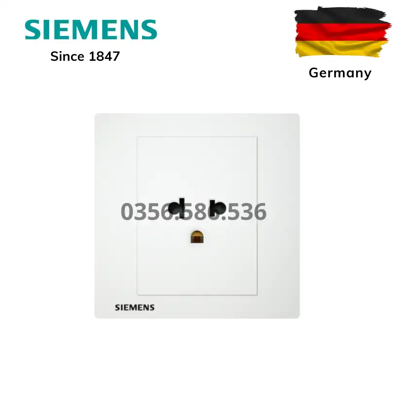 Ổ Cắm Đơn 3 chấu Siemens RELFA