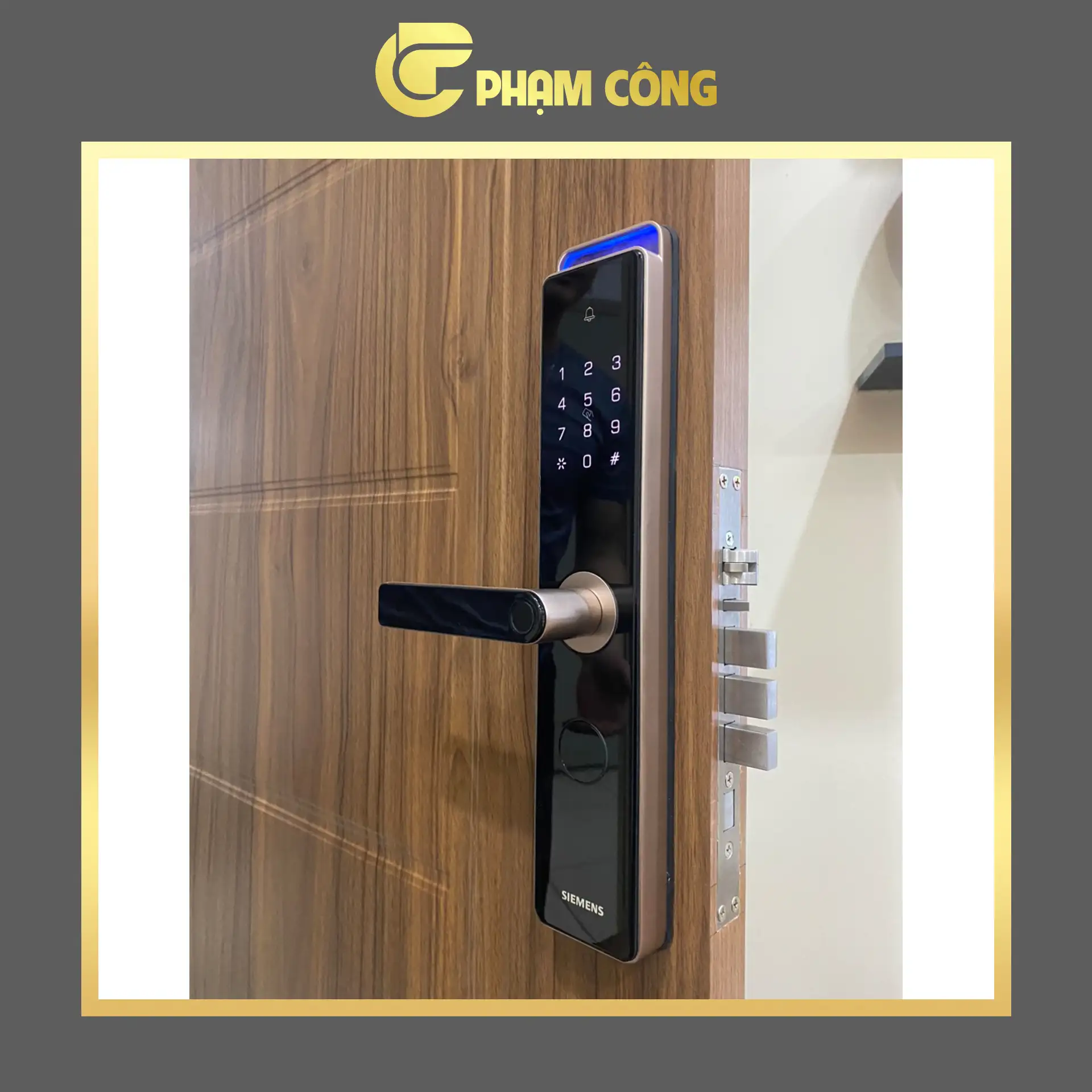 KHÓA ĐIỆN TỬ SIEMENS E327 Gold