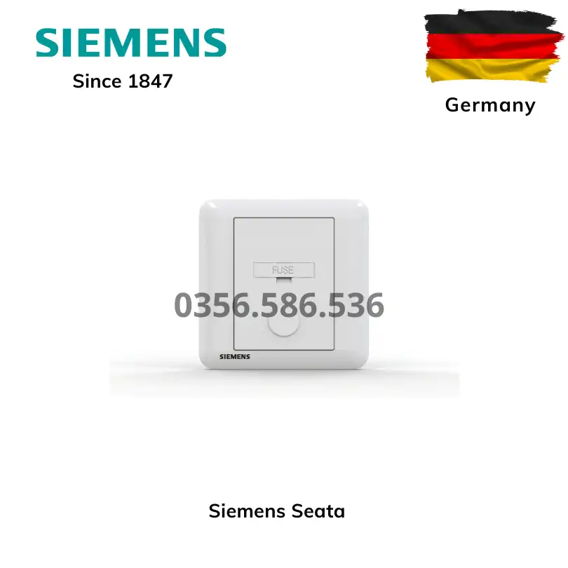 Đầu nối 13A có cầu chì Bảo vệ Siemens SEATA