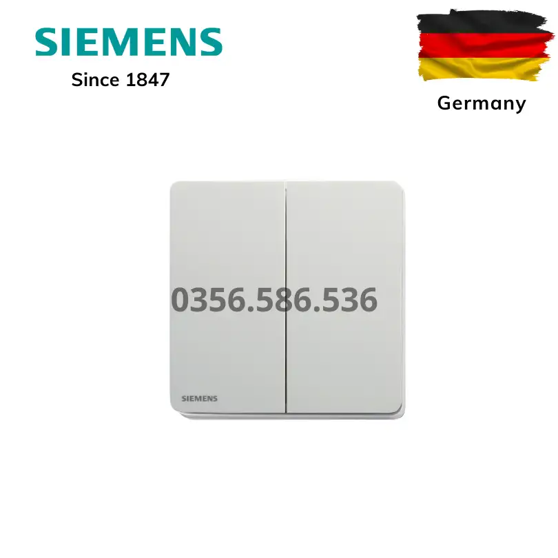 Công Tắc Đôi Siemens Arina 2 Chiều
