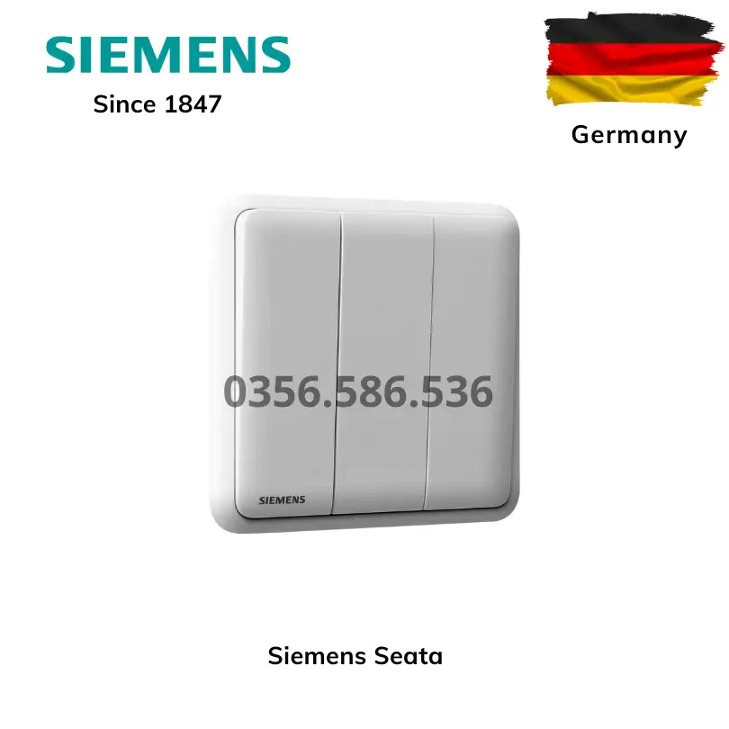 Công tắc bốn 2 chiều 10A Siemens SEATA