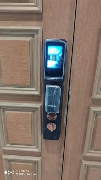Khóa vân tay cửa gỗ cao cấp PHILIPS DDL303-VP - Ảnh 4