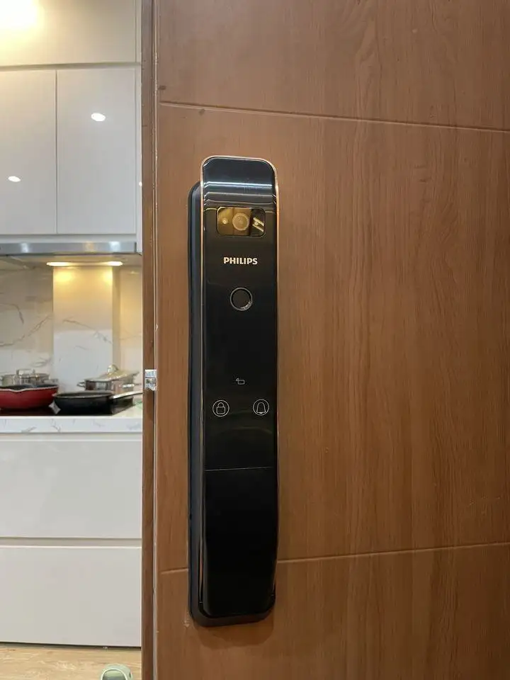 Alternative view of Khóa vân tay cửa gỗ cao cấp PHILIPS DDL303-VP
