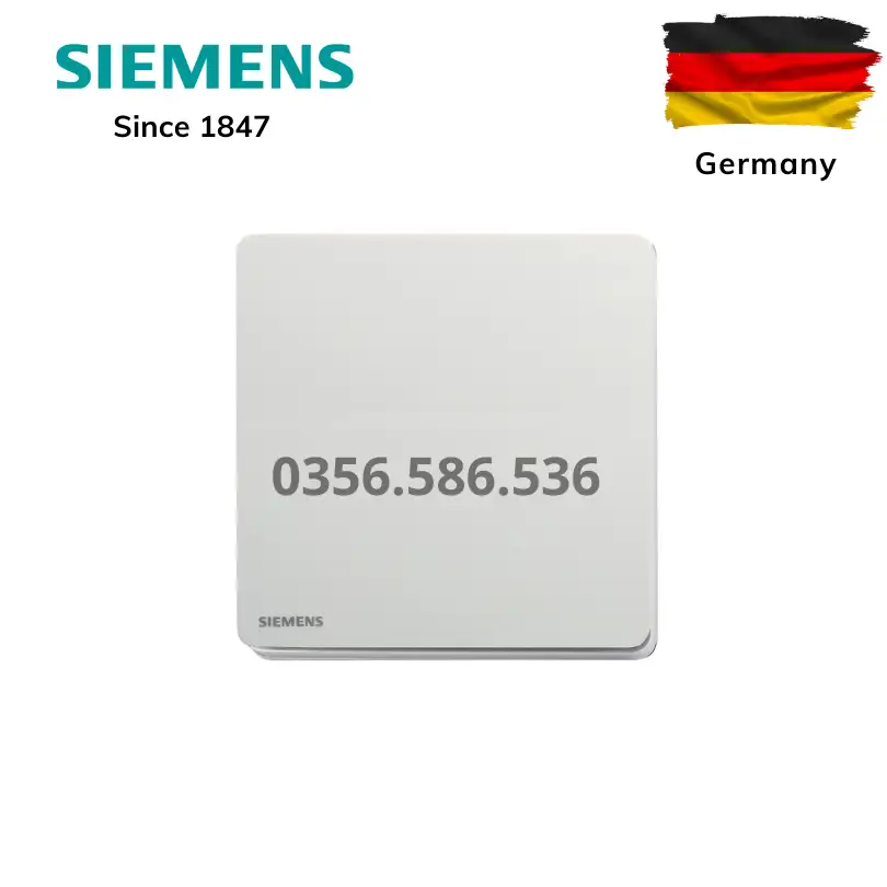 Công Tắc Đơn Siemens Arina 1 Chiều