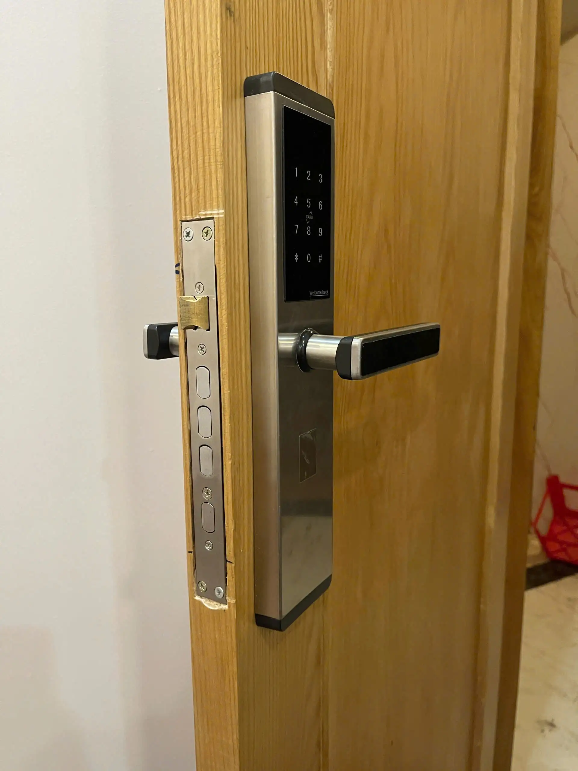 Khóa vân tay Cửa Nhôm Kính D24 - Ảnh 4