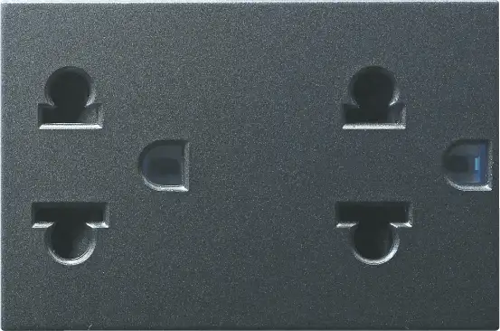 Ổ cắm đôi 3 chấu Siemens Azio