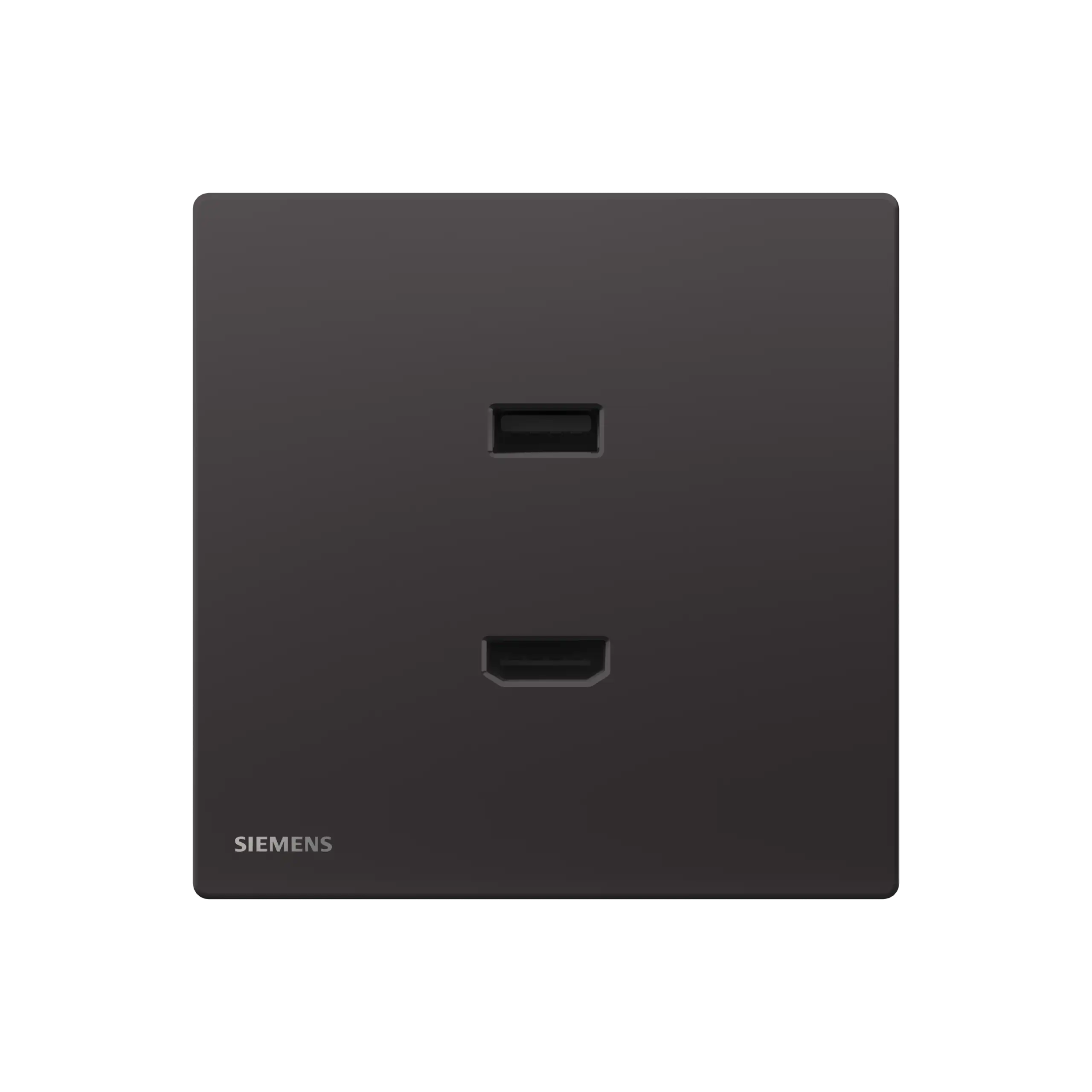 Ổ cắm HDMI + USB Peleus Đen Tuyền