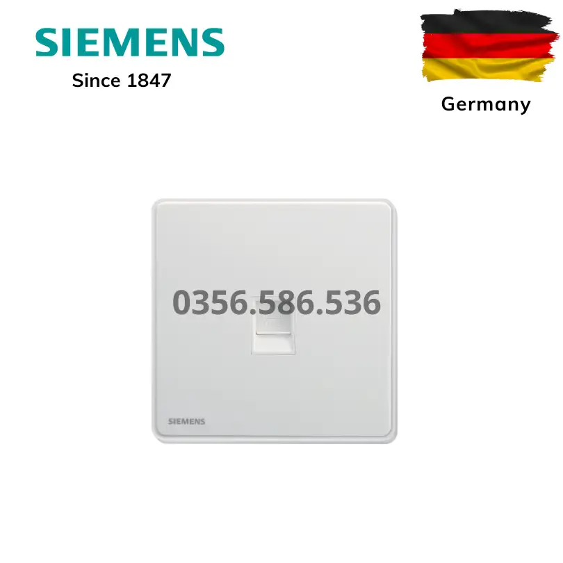 Ổ Cắm Mạng Đơn Arina Siemens RJ45 Cat5e