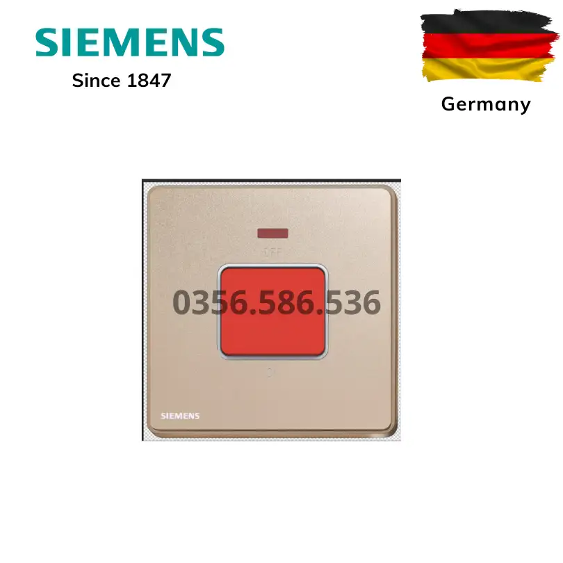 Công Tắc Bình Nóng Lạnh 45A Siemens ARINA