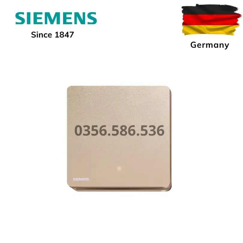 Công Tắc Đơn 1 Chiều LED Siemens ARINA