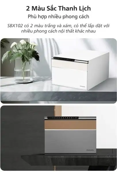 Alternative view of Két sắt Philips SBX102