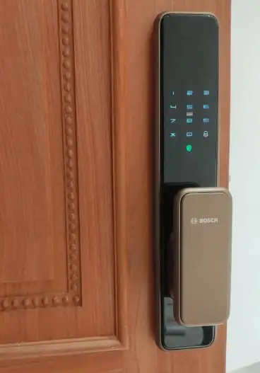 Khóa Vân Tay Nhận Diện Khuôn Mặt Camera Bosch EL600VF - Ảnh 7