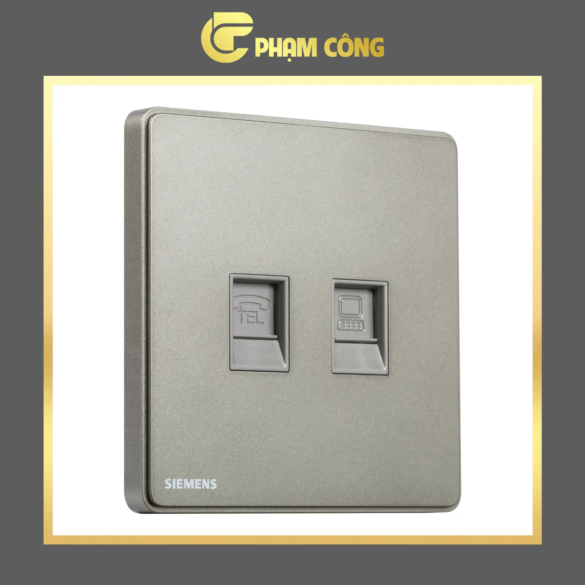 Ổ Cắm Điện Thoại Đôi Siemens ARINA RJ11 - Ảnh 4