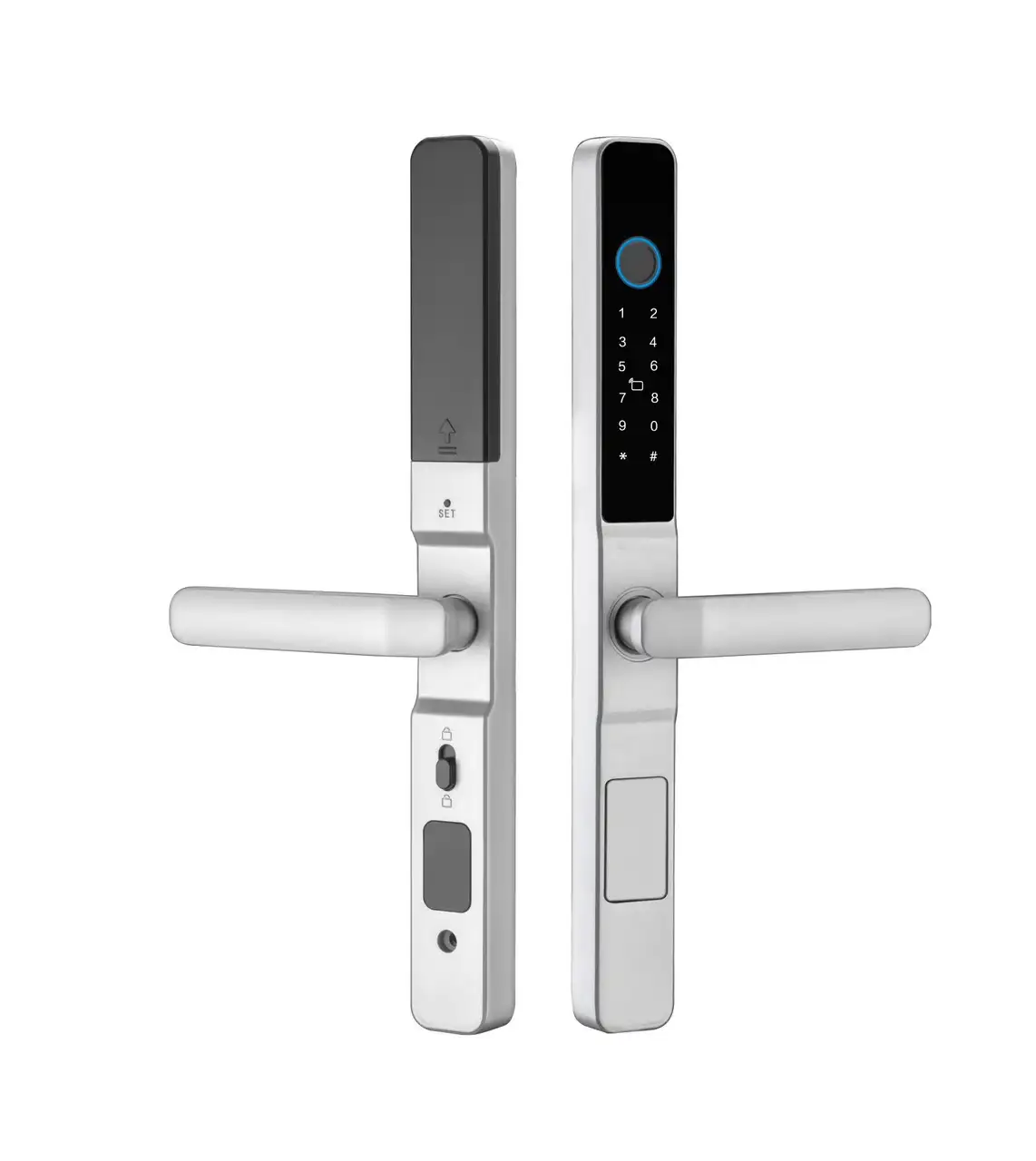 Khóa vân tay cửa nhôm D22 - Ảnh 3
