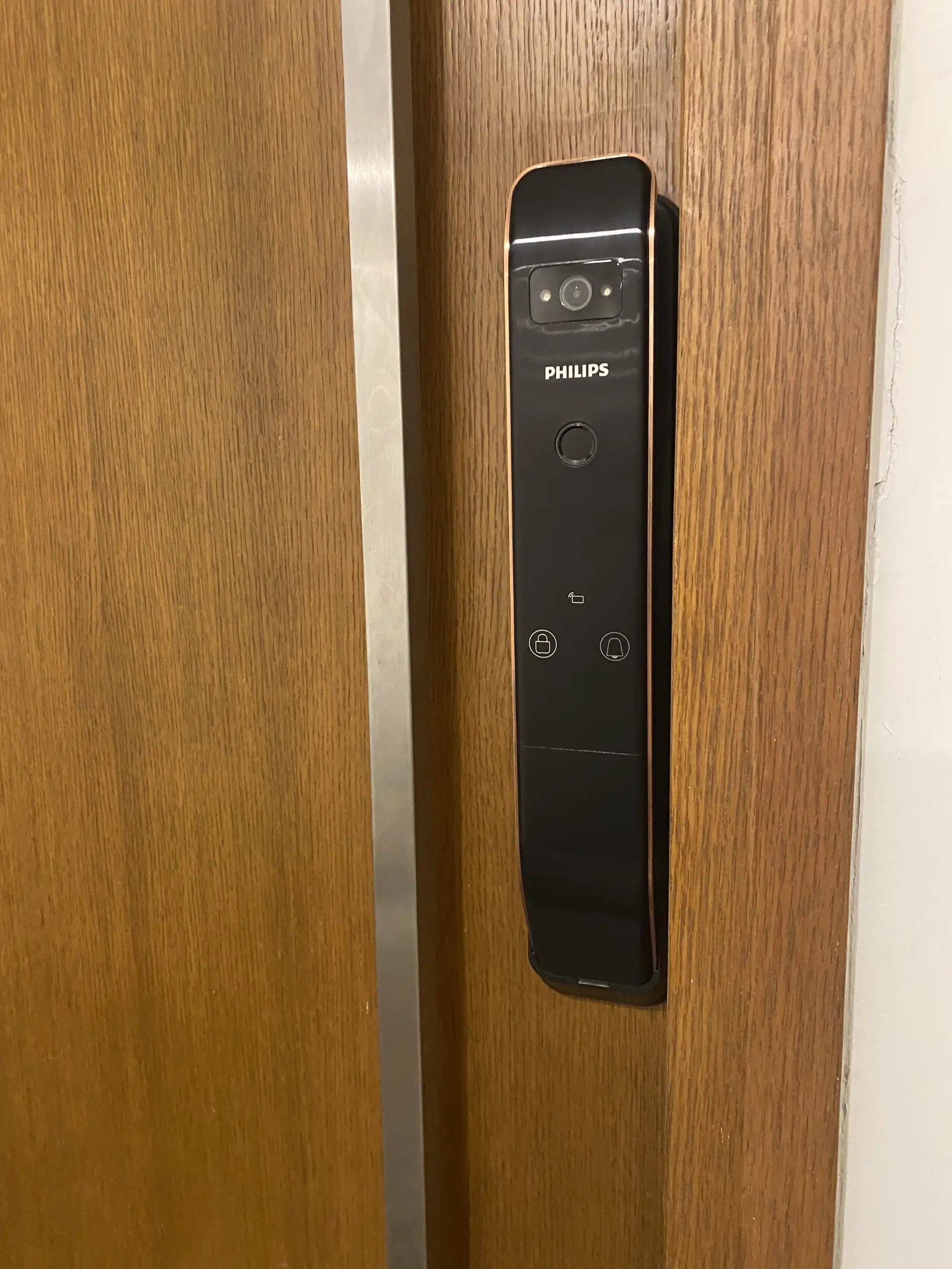 Khóa vân tay cửa gỗ cao cấp PHILIPS DDL303-VP - Ảnh 5