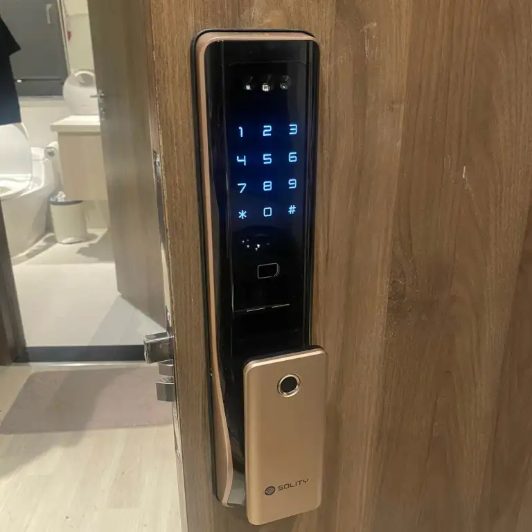 Khóa Diện Khuôn Mặt Solity GP-6000BAK - Ảnh 3