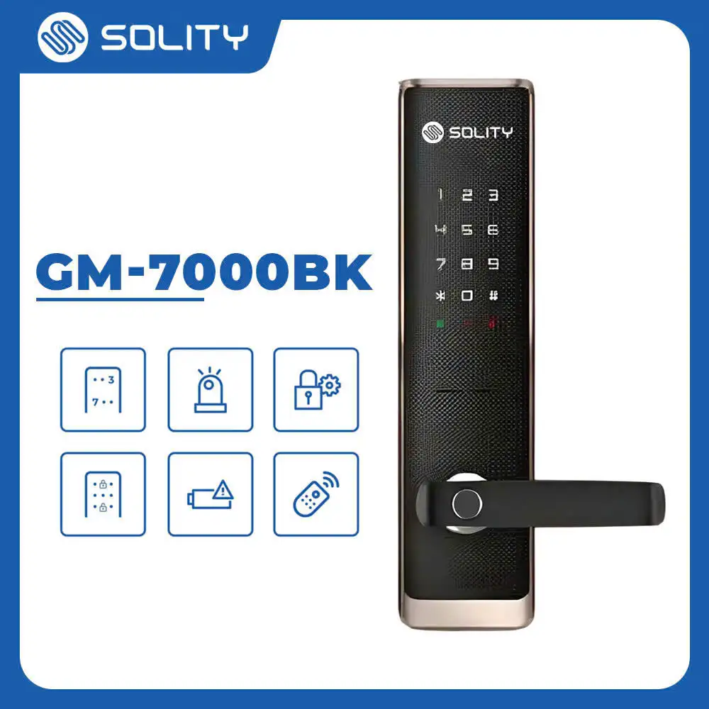 Khóa Vân Tay Solity GM-7000BK