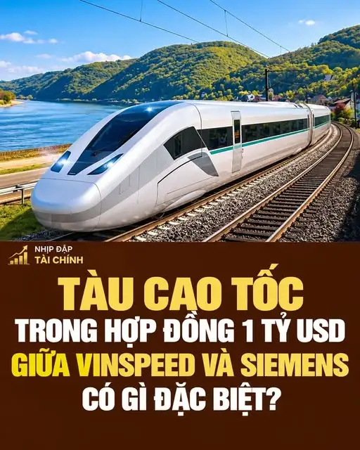 Tàu cao tốc trong hợp đồng 1 tỷ USD giữa VinSpeed và Siemens có gì đặc biệt?
